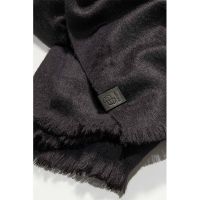 BUFANDY | Sjaal Solid - Black 3